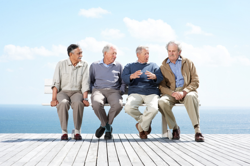 iStock old men on benchSmall